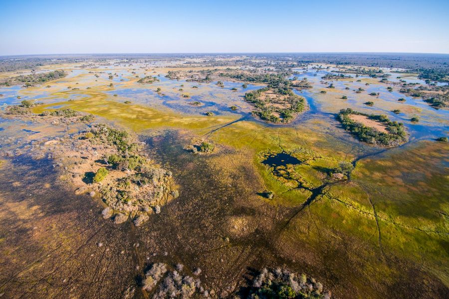 Okavango Delta Helicopter Safari Marc Stickler